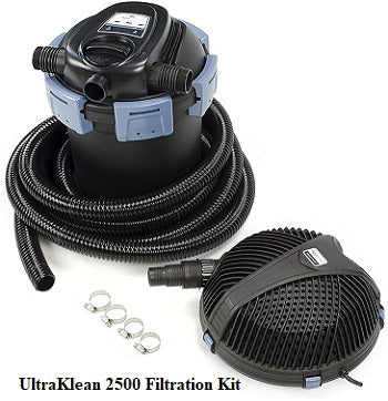 UltraKlean® 2500 Pond Filtration Kit